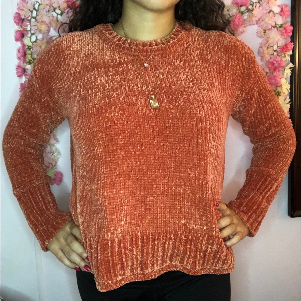 Orange Aeropostale Pullover Sweater